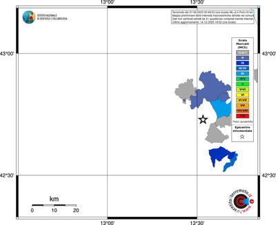 Mappa MCS - territori comuni