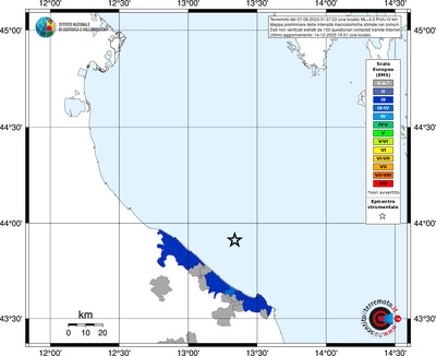 Mappa EMS - territori comuni