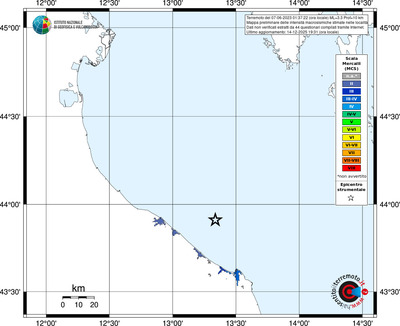Mappa MCS - territori località