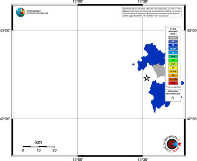Mappa MCS - territori comuni