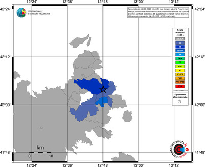 Mappa MCS - territori comuni