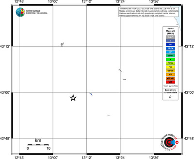 Mappa MCS - territori località