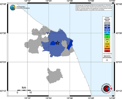 Mappa MCS - territori comuni