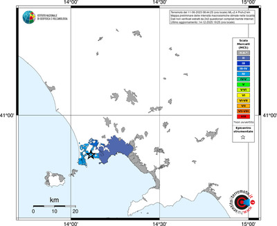 Mappa MCS - territori località