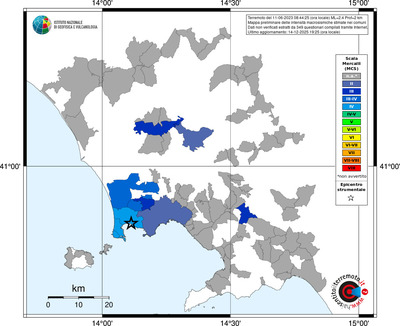 Mappa MCS - territori comuni