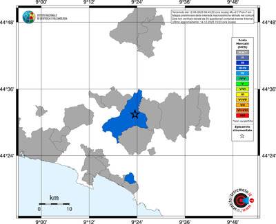 Mappa MCS - territori comuni