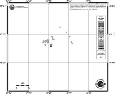 Mappa EMS - territori località