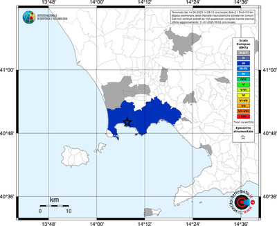 Mappa EMS - territori comunali