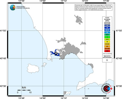 Mappa EMS - territori delle località