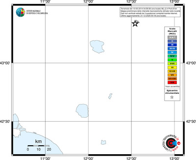 Mappa MCS - territori località