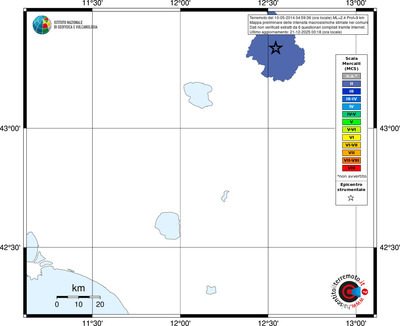 Mappa MCS - territori comuni