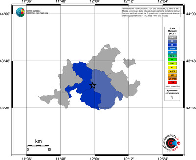 Mappa MCS - territori comuni