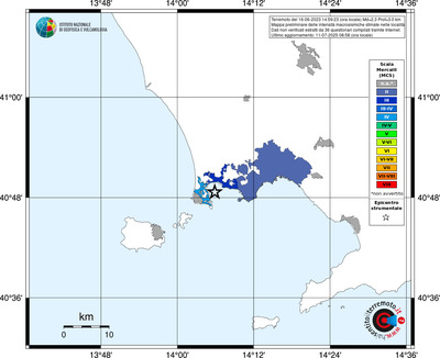 Mappa MCS - territori delle località