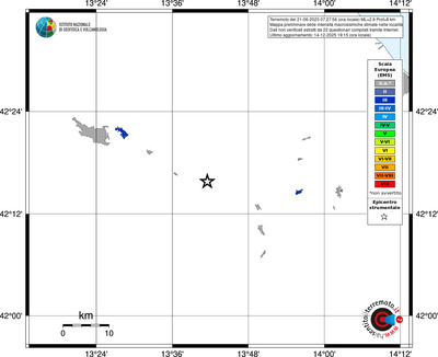 Mappa EMS - territori località