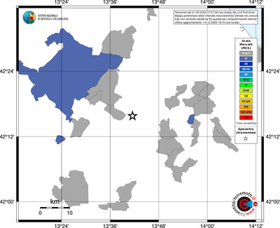 Mappa MCS - territori comuni
