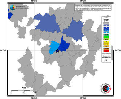Mappa MCS - territori comuni