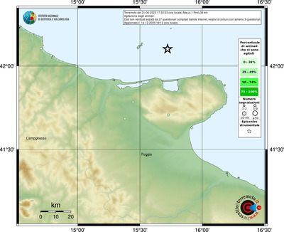 Mappa comuni con almeno 3 questionari