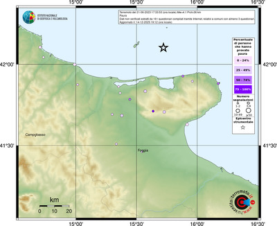 Mappa comuni con almeno 3 questionari