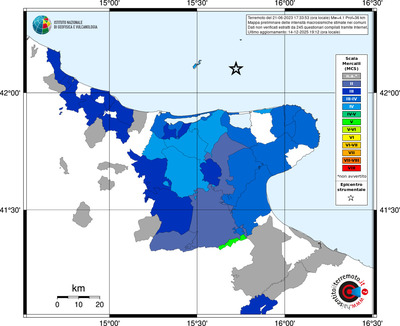 Mappa MCS - territori comuni