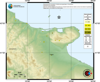 Mappa comuni con almeno 3 questionari