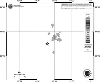 Mappa EMS - territori località