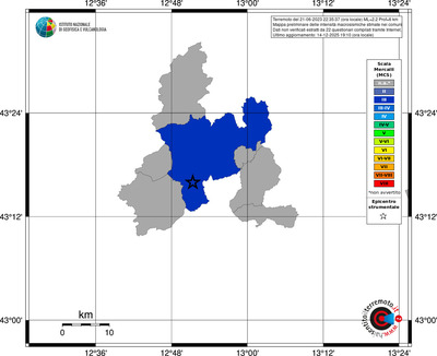 Mappa MCS - territori comuni