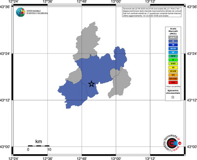 Mappa MCS - territori comuni