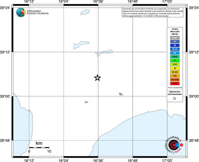 Mappa MCS - territori località