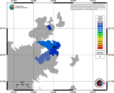 Mappa MCS - territori comuni