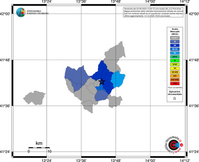 Mappa MCS - territori comuni