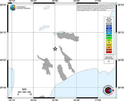Mappa MCS - territori comuni