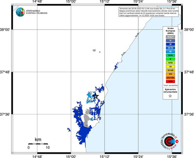 Mappa EMS - territori località