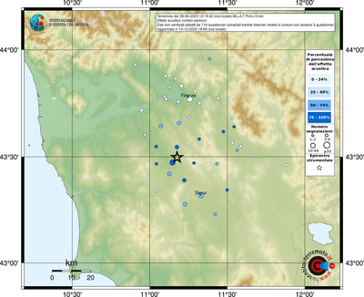 Mappa comuni con almeno 3 questionari