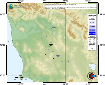Mappa comuni con almeno 3 questionari