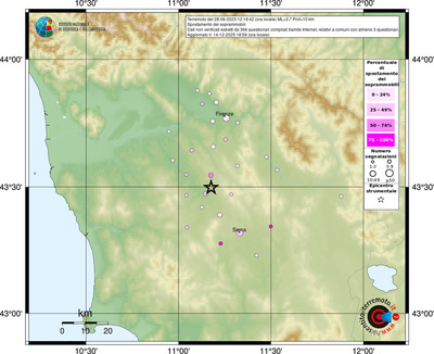 Mappa comuni con almeno 3 questionari