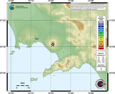 Mappa EMS - località