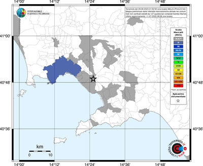 Mappa MCS - territori comunali