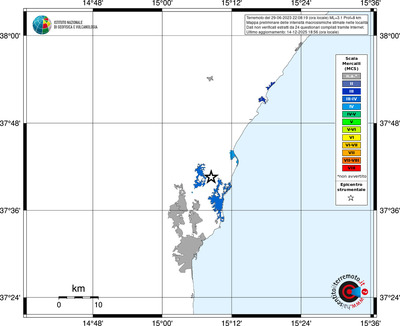 Mappa MCS - territori località