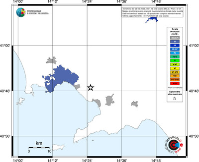 Mappa MCS - territori delle località