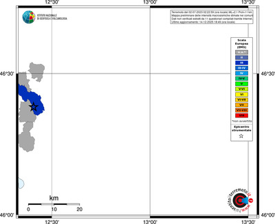 Mappa EMS - territori comuni