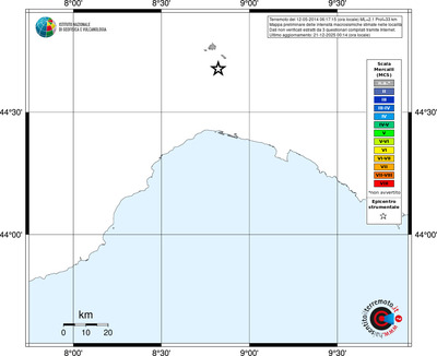 Mappa MCS - territori località