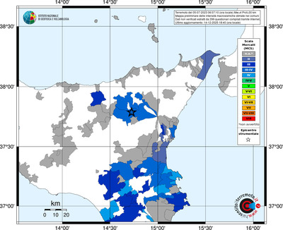 Mappa MCS - territori comuni