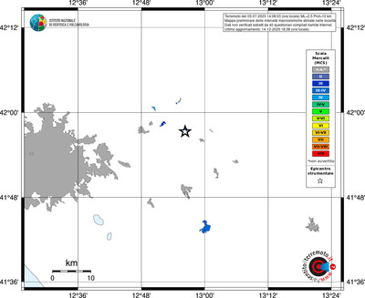 Mappa MCS - territori località