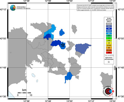 Mappa MCS - territori comuni