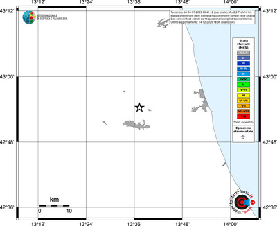 Mappa MCS - territori località