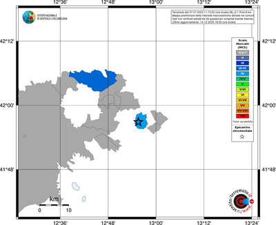 Mappa MCS - territori comuni