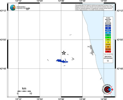 Mappa MCS - territori località