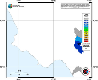 Mappa MCS - territori comuni
