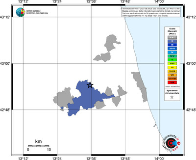 Mappa MCS - territori comuni