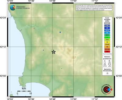 Mappa EMS - comuni